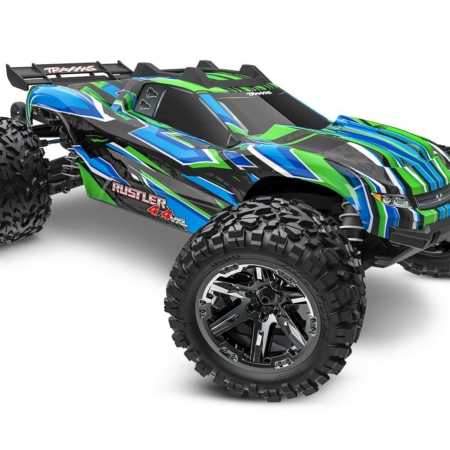 Traxxas Rustler 4X4 VXL HD TQi TSM (sin batería ni cargador) VERDE