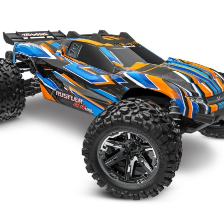 Traxxas Rustler 4X4 VXL HD TQi TSM (sin batería ni cargador) NARANJA
