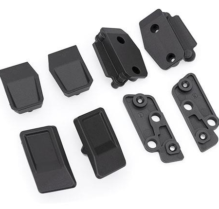 Soportes/retenedores de pestillo (delantero y trasero, izquierdo y derecho)