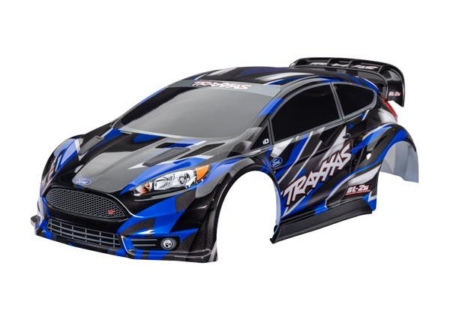 Carrocería, Ford Fiesta ST Rally Brushless, pintado de azul, calcas aplicadas)
