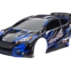 Carrocería, Ford Fiesta ST Rally Brushless, pintado de azul, calcas aplicadas)