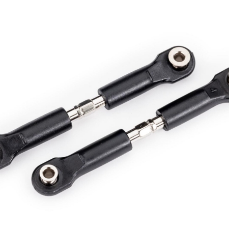 Tensores, enlace de inclinación, 49 mm (63 mm de centro a centro) (ensamblados con extremos de varilla y bolas huecas) (1 izquierdo, 1 derecho)