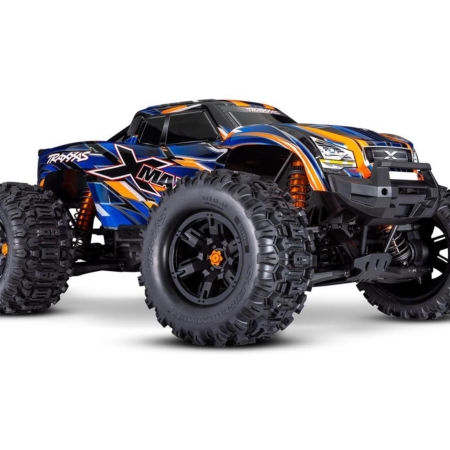 Camión monstruo con cinturón Traxxas X-Maxx 4WD 8S naranja