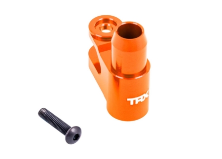 Servobocina de dirección, aluminio 6061-T6 (anodizado naranja)