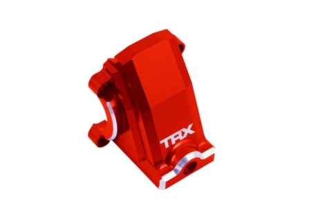 Carcasa, diferencial (delantero/trasero), aluminio 6061-T6 (anodizado rojo)