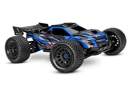 Camión de carreras Traxxas XRT 4WD VXL-8S TQi TSM (sin batería ni cargador), azul