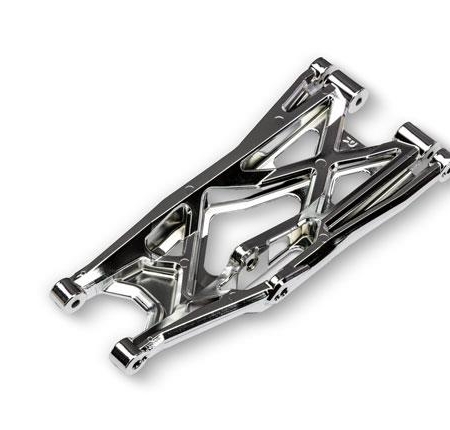 Brazo de suspensión, cromado, inferior (derecho, delantero o trasero), de alta resistencia (1)