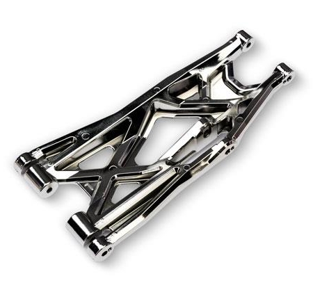 Brazo de suspensión, cromado, inferior (izquierdo, delantero o trasero), de alta resistencia (1)