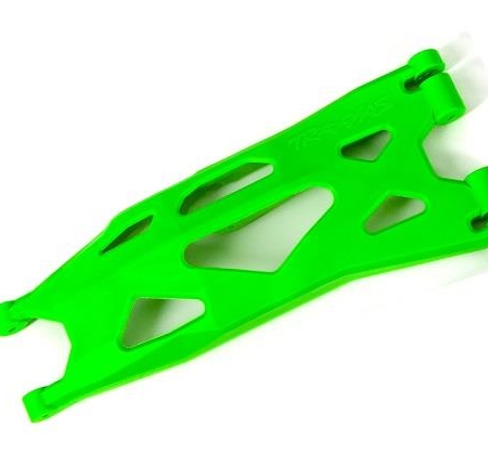 Brazo de suspensión inferior, verde (1) (derecho, delantero o trasero) (para usar con kit de suspensión X-Maxx, WideMaxx n.° 7895)