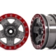 Ruedas, TRX-4 Sport 2.2 (gris, estilo beadlock rojo) (2)