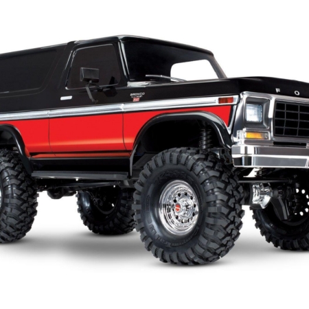 Traxxas TRX-4 1979 Ford Bronco Crawler Clipless Rojo