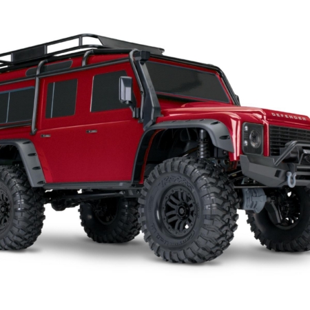 Traxxas Land Rover Defender Crawler Clipless Rojo