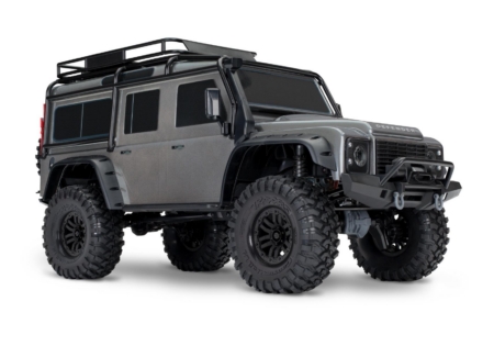 Traxxas Land Rover Defender Crawler Clipless Plata