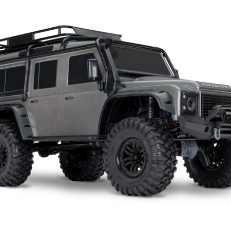 Traxxas Land Rover Defender Crawler Clipless Plata