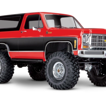 Traxxas TRX-4 1979 Chevrolet Blazer Clipless Crawler Rojo