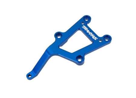 Refuerzo de chasis delantero, aluminio 6061-T6 (anodizado azul)
