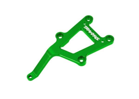 Refuerzo de chasis delantero, aluminio 6061-T6 (anodizado verde)