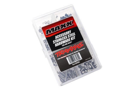 Kit de herrajes de acero inoxidable para Maxx (contiene todos los herrajes de acero inoxidable utilizados en Maxx)
