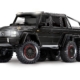 Camión eléctrico Traxxas TRX-6 Mercedes-Benz G 63 AMG 6x6, sin clip, color negro
