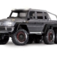 Camión eléctrico Traxxas TRX-6 Mercedes-Benz G 63 AMG 6x6, sin clip, plateado