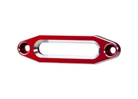Guía de cabrestante de aluminio (anodizado en rojo) (para usar con parachoques delanteros n.° 8865, 8866, 8867, 8869 o 9224)