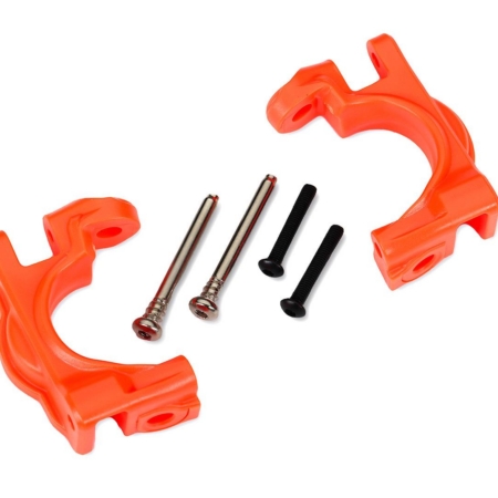 Bloques con ruedas (cubos en C), de alta resistencia extrema, color naranja (izquierdo y derecho) / Pasadores de bisagra de 3 x 32 mm (2) / BCS de 3 x 20 mm (2) (para usar con el kit de actualización n.° 9080)