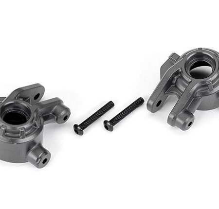 Bloques de dirección, de servicio pesado extremo, grises (izquierdo y derecho)/ 3 x 20 mm BCS (2) (para usar con el kit de actualización n.° 9080)