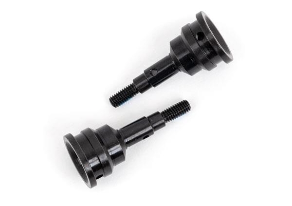 Eje de mangueta Traxxas delantero de 6mm (para transmisión CV de acero n.° 9051R) TRX9054