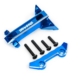 Soporte de torre de amortiguador delantero de aluminio azul