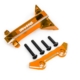 Soporte de torre de amortiguador delantero de aluminio naranja