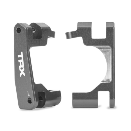 Bloques de ruedas de aluminio gris (izq. y der.)