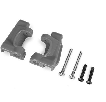 Bloques con ruedas (cubos en C), de alta resistencia extrema, grises (izquierdo y derecho)/pasadores de bisagra de 3 x 26 mm (2)/BCS de 3 x 15 mm (2) (para usar con el kit de actualización n.° 9182)