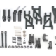 Kit de mejora de suspensión y transmisión externa, extremadamente resistente, gris (compatible con Bandit o Drag Slash)