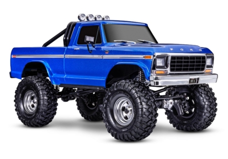 Camión Traxxas TRX-4 Ford F-150 Edición High Trail 1979 - Azul
