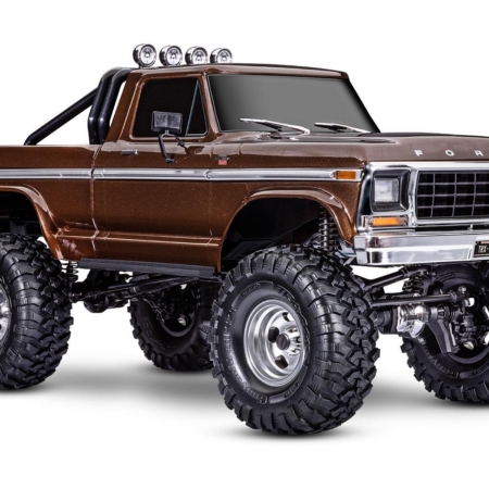 Camión Traxxas TRX-4 Ford F-150 Edición High Trail de 1979 - Marrón