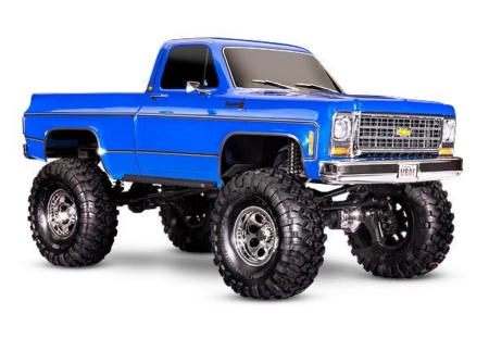 Traxxas TRX-4 Chevrolet K10 Cheyenne High Trail Edition - Azul metalizado