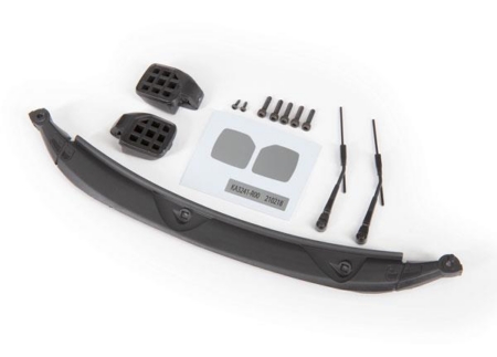 Espejos laterales negros (izquierdo y derecho)/limpiaparabrisas (2)/cubierta/2,5 x 8 BCS (3)/2,5 x 10 CS (2)/1,6 x 5 BCS (2) (se adapta a la carrocería n.° 9211)