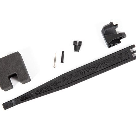 Sujeción de batería/clip de batería/poste de sujeción/pasador de tornillo/tornillo de poste de pivote/espaciador de espuma (para distancia entre ejes de 300 mm)