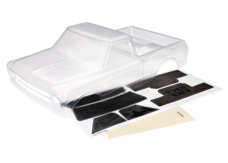 Carrocería, Chevrolet C10 (transparente, requiere pintura) / máscaras de ventanas