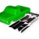 Carrocería, Chevrolet C10 (verde) (incluye alerón y calcomanías) (requiere accesorios de carrocería de la serie #9415 para completar la carrocería)