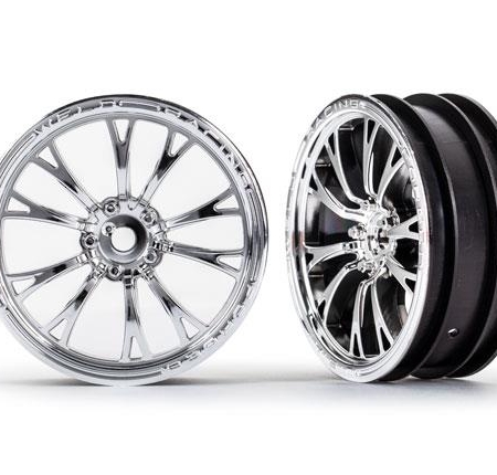 Ruedas, cromadas soldadas (delanteras) (2)