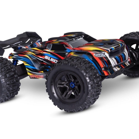 Trineo Traxxas con cinturón 1/8 6S - Azul