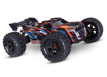 Trineo Traxxas con cinturón 1/8 6S - Naranja