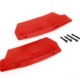 Guardabarros traseros rojos (izquierdo y derecho)/ 3x15 CCS (2)/ 3x25 CCS (2)