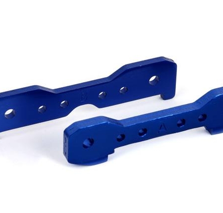 Barras de unión delanteras, aluminio 6061-T6 (anodizado azul)