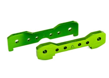 BARRAS DE ACOPLAMIENTO DELANTERAS, ALUMINIO 6061-T6 (ANODIZADO EN VERDE) (APTO PARA TRINEO)