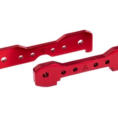 BARRAS DE ACOPLAMIENTO DELANTERAS, ALUMINIO 6061-T6 (ANODIZADO EN ROJO) (APTAS PARA TRINEO)