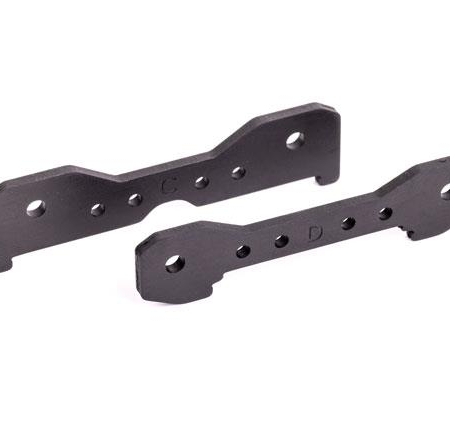 BARRAS DE ACOPLAMIENTO TRASERAS DE ALUMINIO 6061-T6 (ANODIZADO EN TITANIO OSCURO) (APTAS PARA SLEDGE)