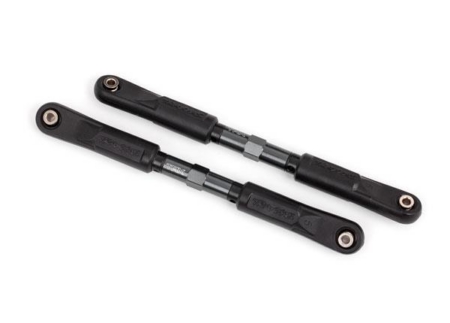 Eslabones de puntera, Sledge (TUBOS anodizados en titanio oscuro, aluminio 7075-T6, más resistentes que el titanio) (120 mm) (2)/ Extremos de varilla, ensamblados con bolas huecas de acero (4)/ Llave de aluminio, 8 mm (1)