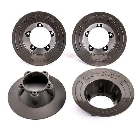 Tapacubos grises (4) (compatible con ruedas n.° 9572)